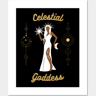 Celestial Goddess Posters and Art